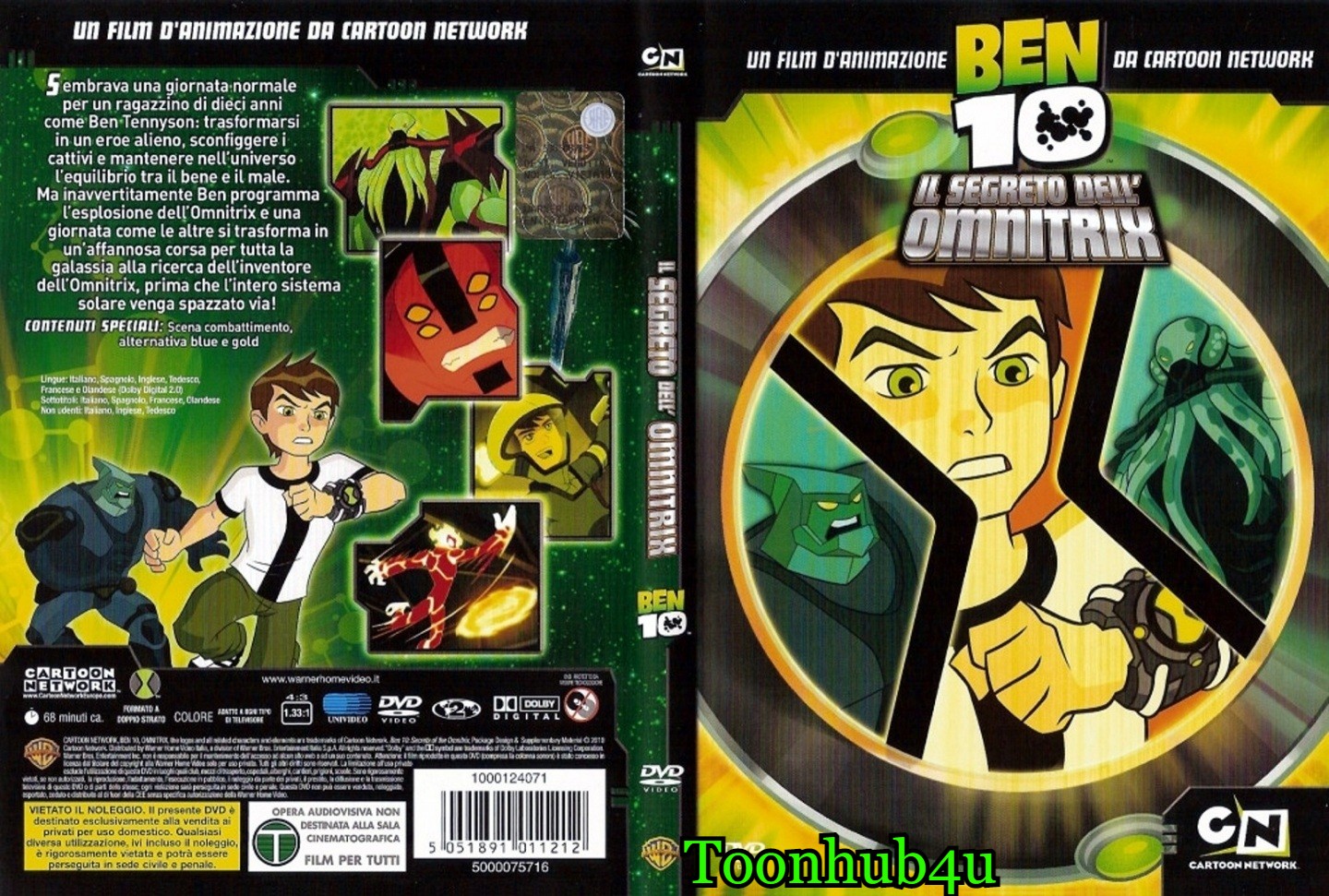 Ben 10: Secret of the Omnitrix (2007) Multi Audio [Hindi DD2.0-Eng-Tamil-Telugu] 480p, 720p & 1080p HD WEB-DL | 10bit HEVC ESub