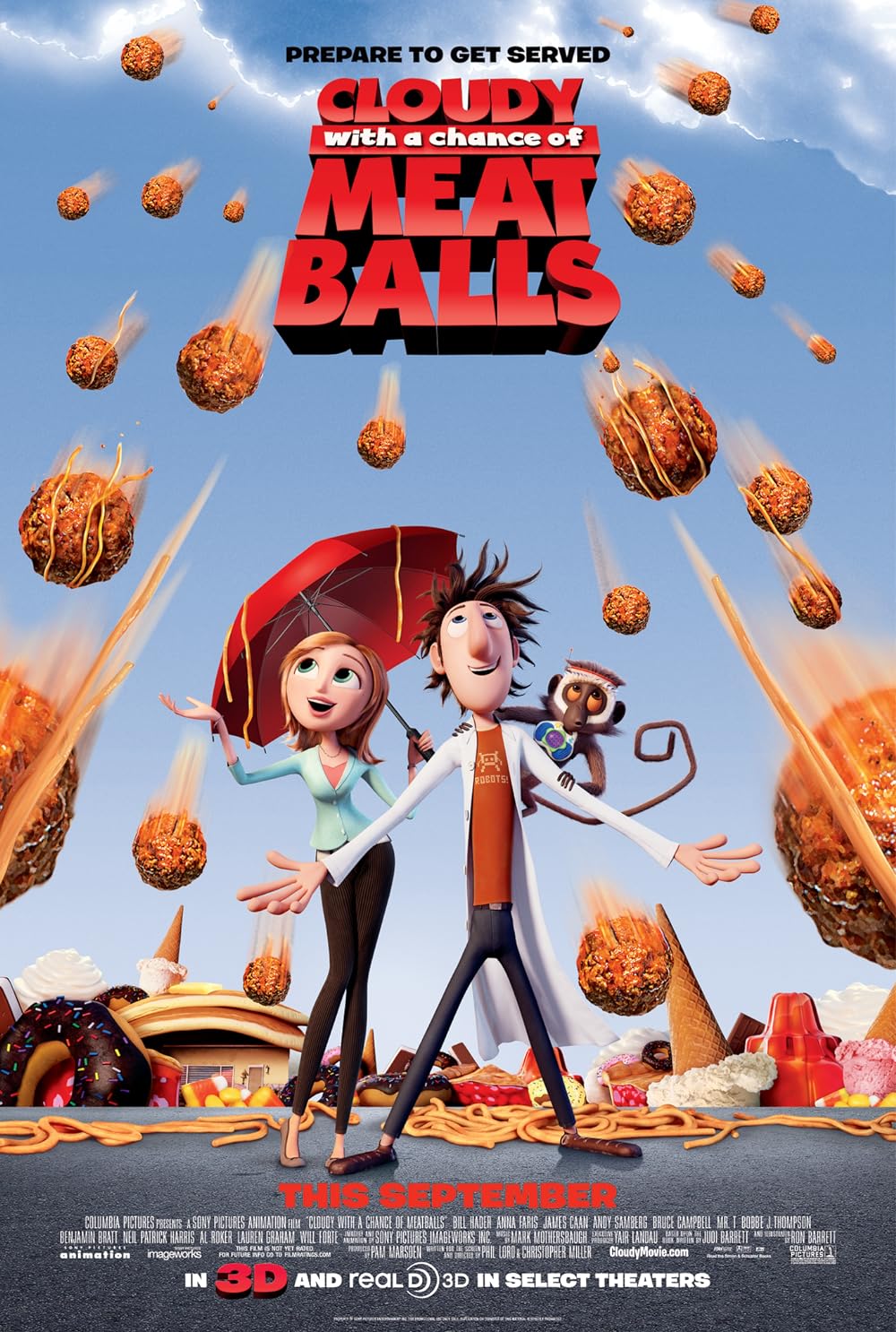 Cloudy with a Chance of Meatballs (2009) - Toonhub4u