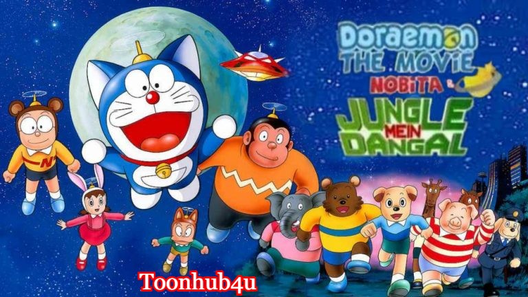 Doreamon Nobita and Jungle Mein Dangal [Telgu + Tamil + Hindi] Multi Audio 720p HD | 480p SD